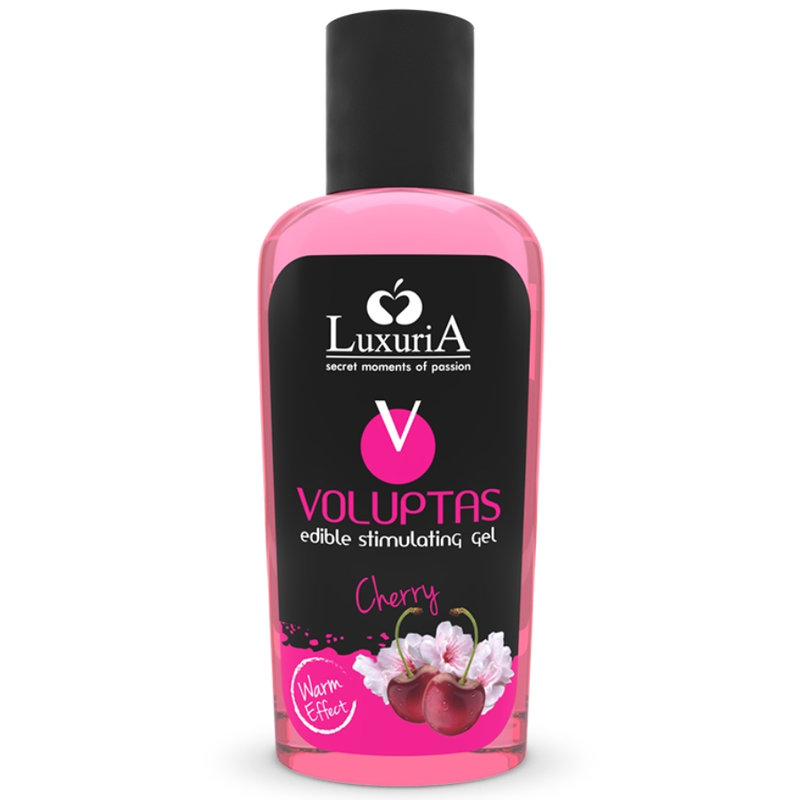 Douceur et Sensualité : Découvrez le Gel de Massage Comestible INTIMATELINE LUXURIA – VOLUPTAS Cerise