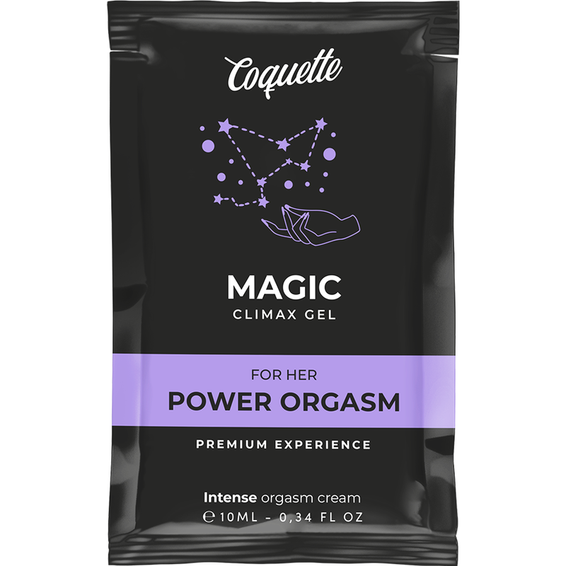 Découvrez le Gel Climax Pocket Magic de Coquette Chic Desire pour des orgasmes inoubliables