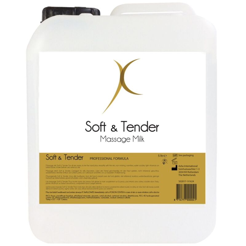 Soft & Tender – Lait de Massage 5000 ml : Un délice pour votre peau !