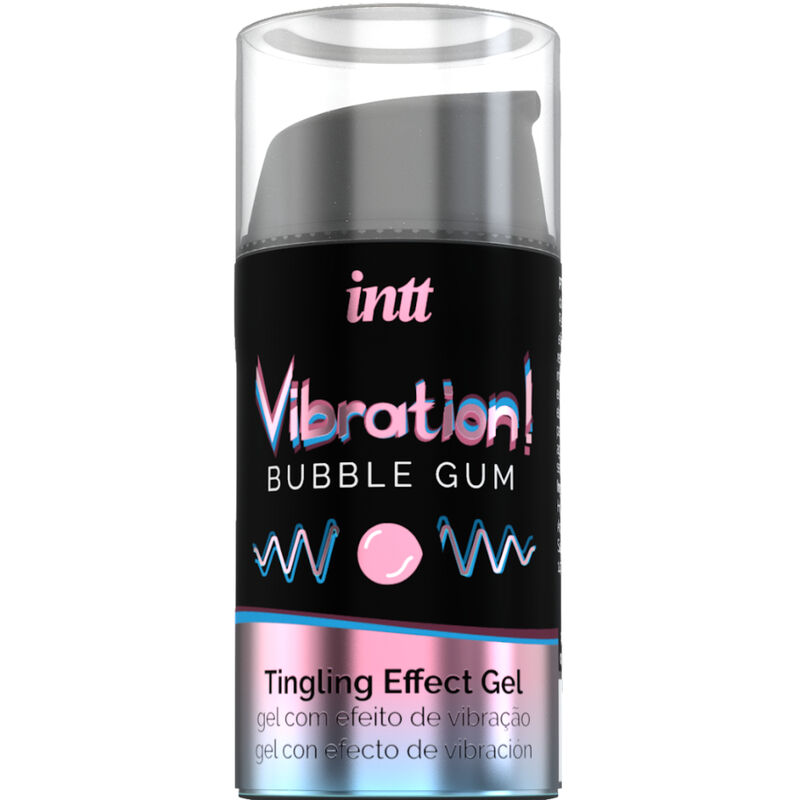 Découvrez INTT Vibration Bubble Gum – Stimulant Intime Liquide Vibrant 15ml