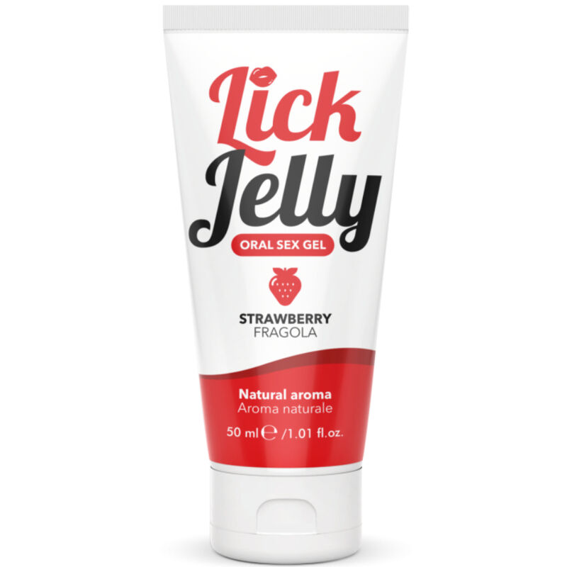 Une Douceur Sensuelle: Lubrifiant Lick Jelly Fraise – Article Promotionnel