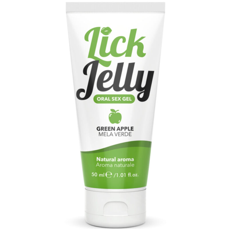 Découvrez la Sensation Gourmande : Lubrifiant Lick Jelly Pomme Verte de INTIMATELINE