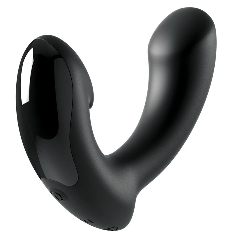 SIR RICHARDS – Masseur De Prostate Point P En Silicone Noir
