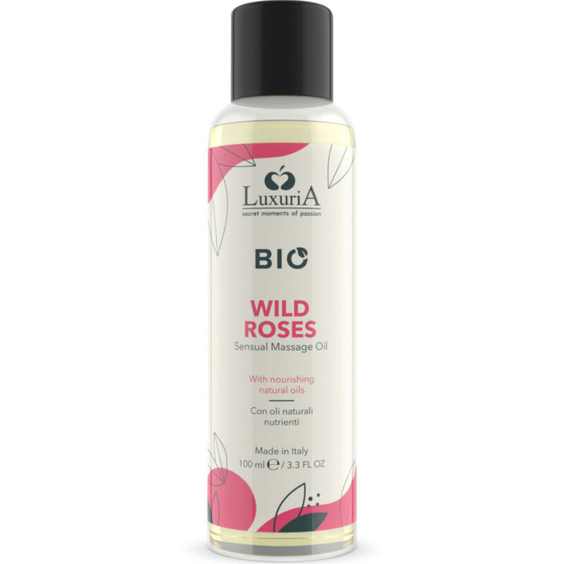 Découvrez Luxuria Bio Wild Roses – Une Huile de Massage Sensorielle et Nourrissante