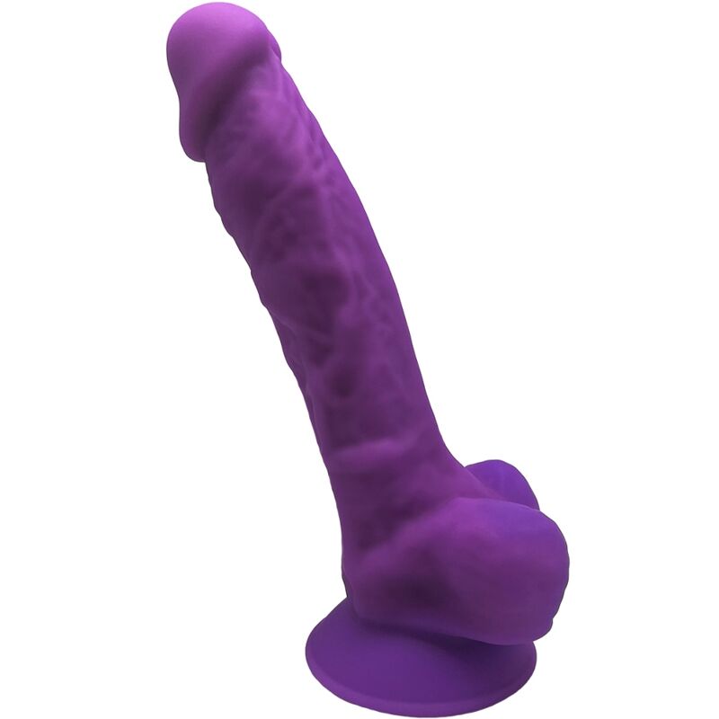 Un Plaisir Réaliste avec SILEXD – MODÈLE 1 PÉNIS RÉALISTE PREMIUM SILXPAN SILICONE VIOLET 17.5 CM
