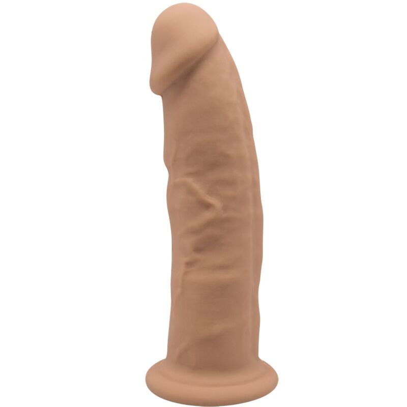 Découvrez le Modèle 2 Pénis Réaliste Premium SilexD en Silicone Caramel 19 cm