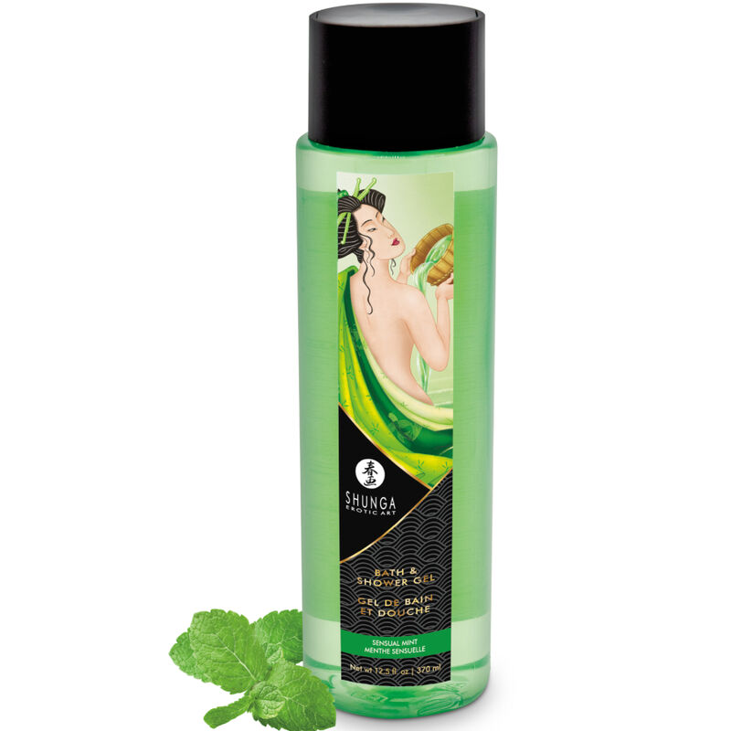 Découvrez le Plaisir Sensuel de SHUNGA – Gel Bain & Douche à la Menthe