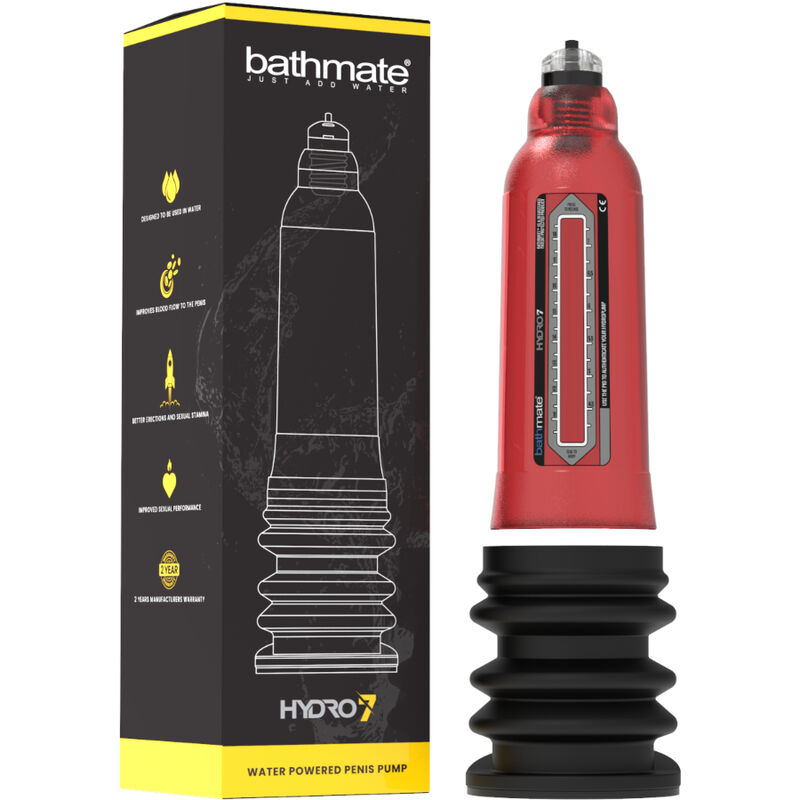 BATHMATE – Hydro 7 Hercules Rouge