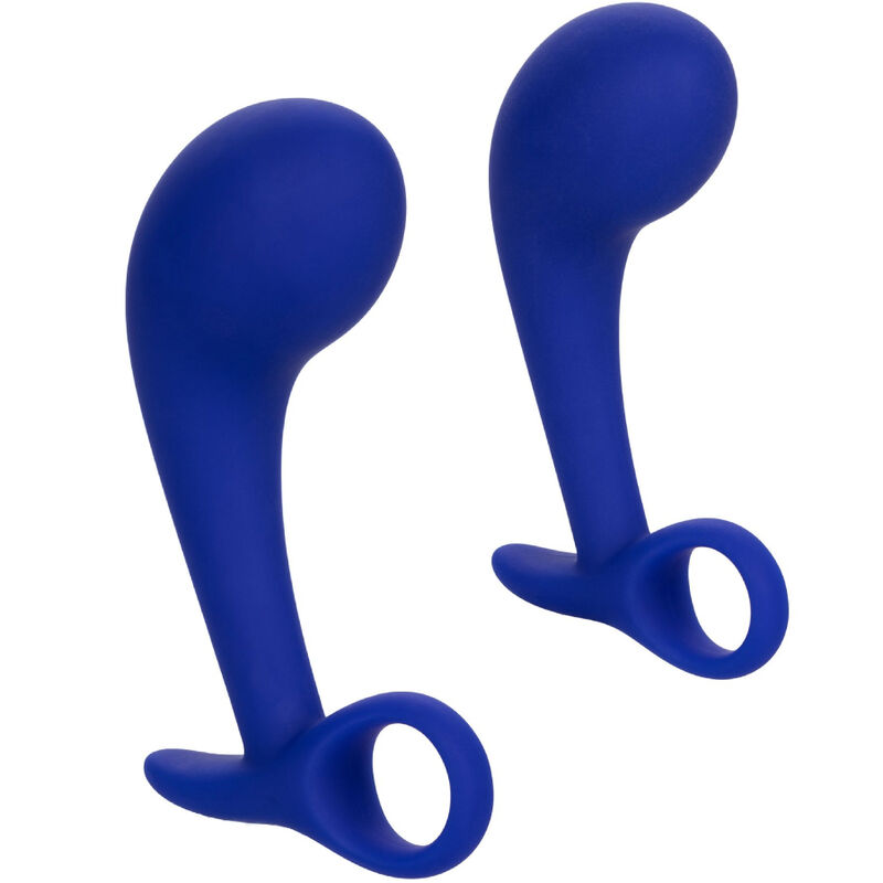 Découvrez le Set de Plugs Anaux Bleus de CALEXOTICS – ADMIRAL