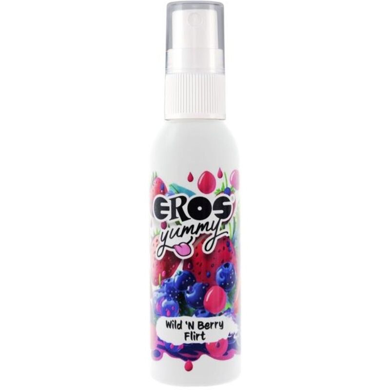 Éros Yummy Spray Corporel Sauvage et Coquin aux Baies 50 ml