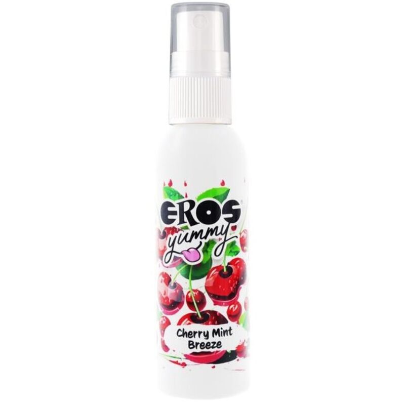 Découvrez l’univers succulent de l’Eros Yummy Spray Corporal Cherry Mint Breeze 50 ml