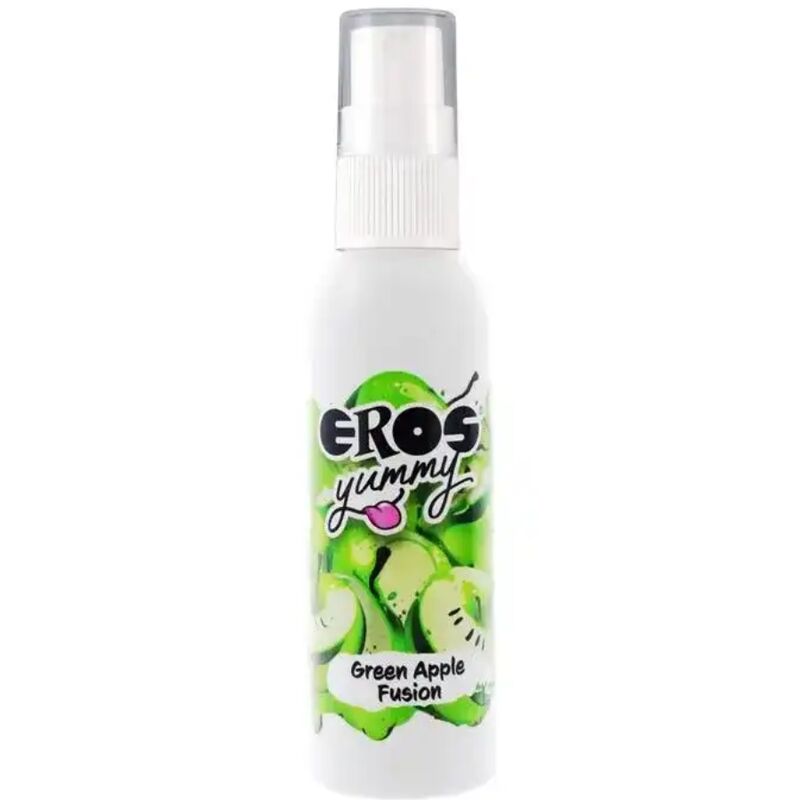 Découvrez l’expérience sensorielle exaltante d’Eros Yummy Spray Corporel Green Apple Fusion 50 ml