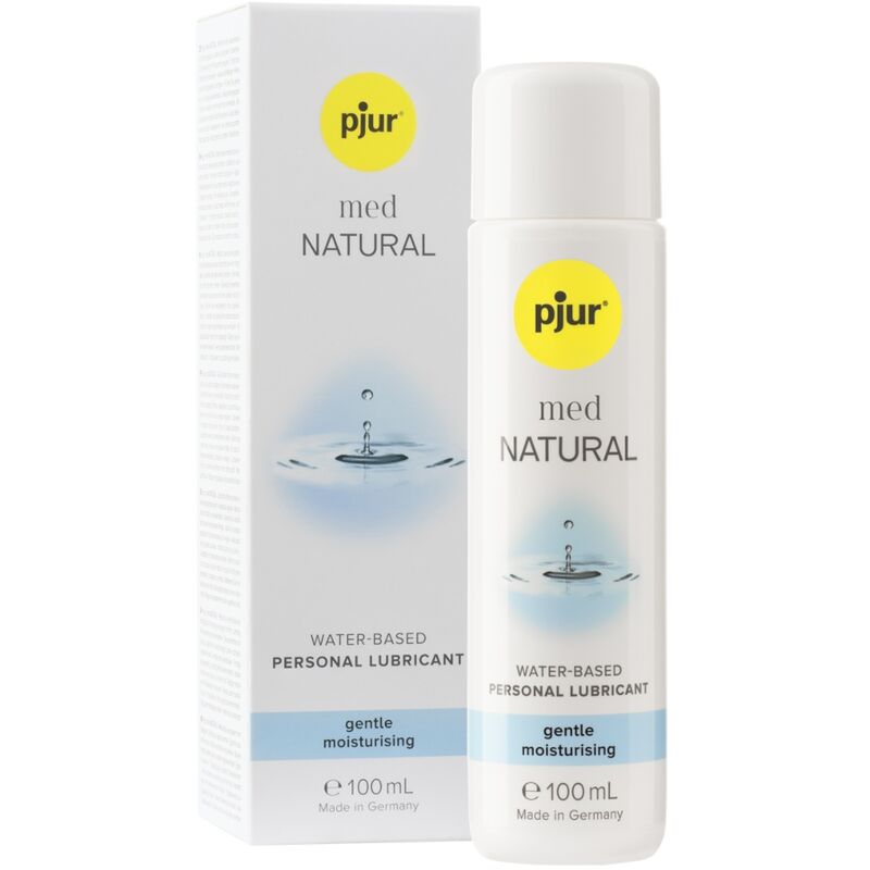 Pjur® med NATURAL glide : Le Lubrifiant Naturel à Base d’Eau pour les Peaux Sèches