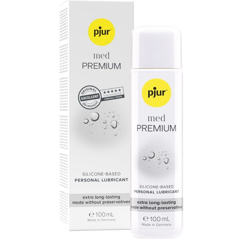 PJUR – LUBRIFIANT SILICONE MED 100 ML : L’indispensable pour une glisse longue et douce