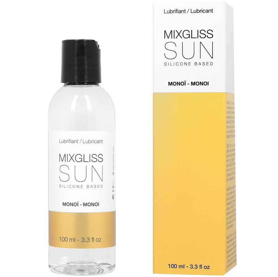 Découvrez le Lubrifiant en Silicone Aroma Monoi de MIXGLISS – Plaisir Sensuel Assuré