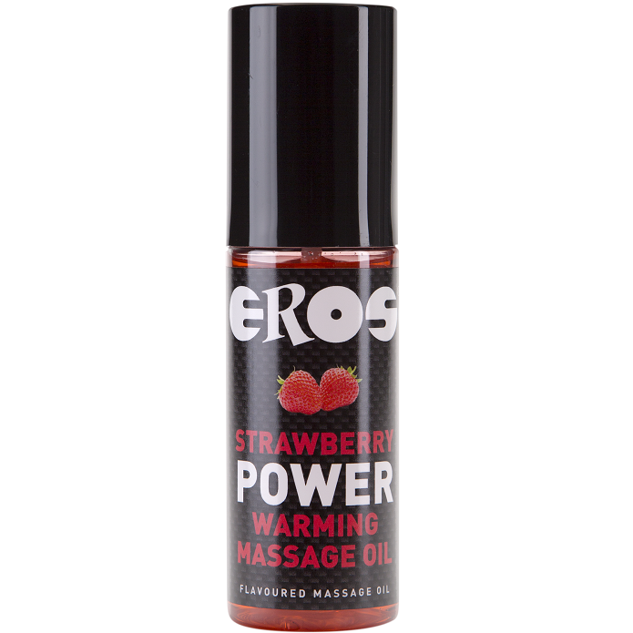 L’Huile de Massage Eros Strawberry Power : L’huile de massage délicieuse et stimulante