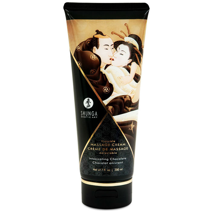 « Shunga – Crème de Massage au Chocolat 200 ml: Une expérience sensuelle inoubliable! »