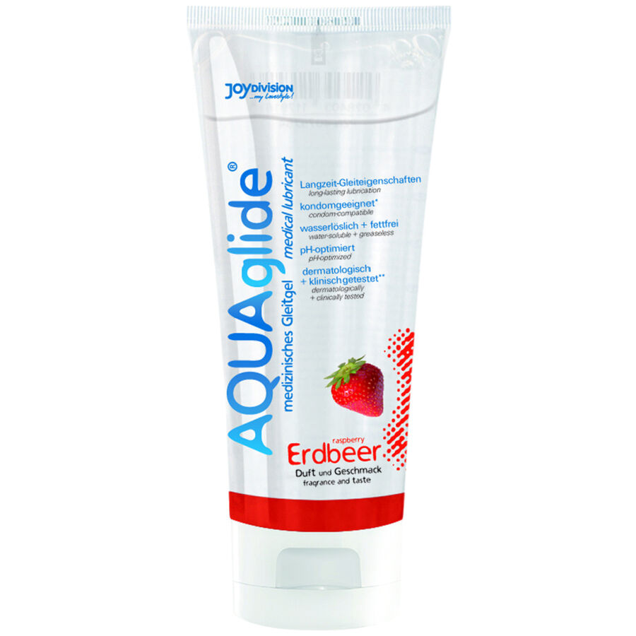 Atteignez de nouveaux sommets de plaisir avec JOYDIVISION AQUAGLIDE – LUBRIFIANT FRAISE 100 ML