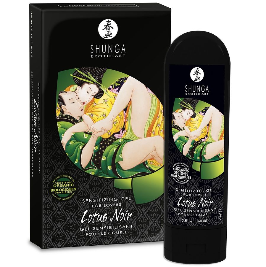 Découvrez le Plaisir Intense avec la Crème Sensibilisante Lotus Noir de SHUNGA