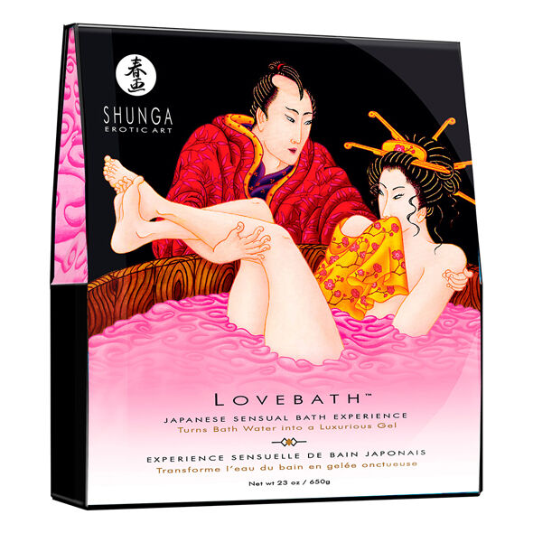 Découvrez le Bain Sensuel et Relaxant SHUNGA – FRUIT DU DRAGON LOVEBATH