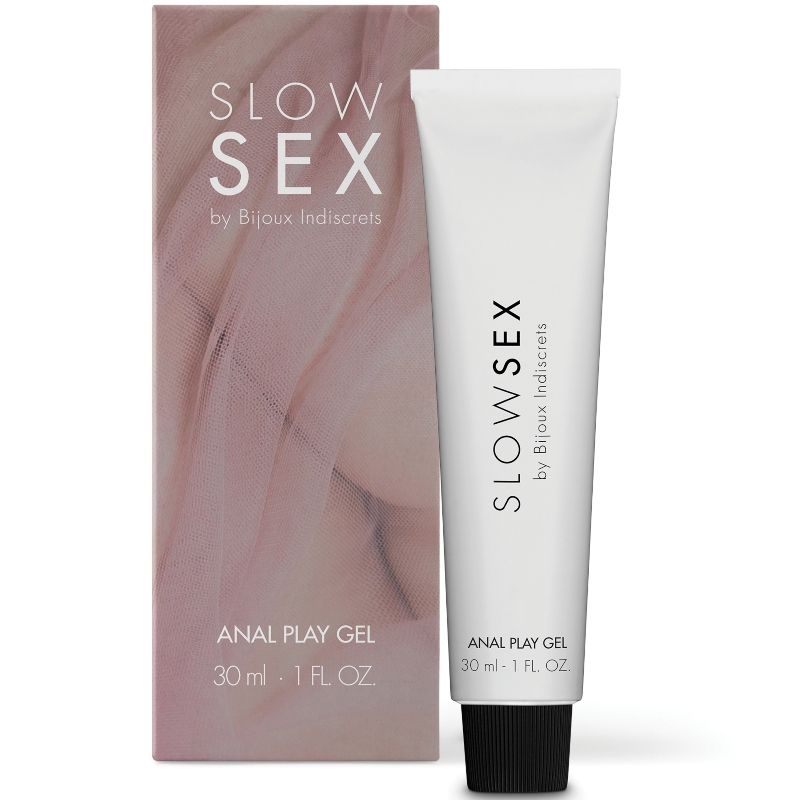 SLOW SEX: Découvrez le Gel de Stimulation Anale Relaxant au Parfum de Noix de Coco – Bijoux 30ml