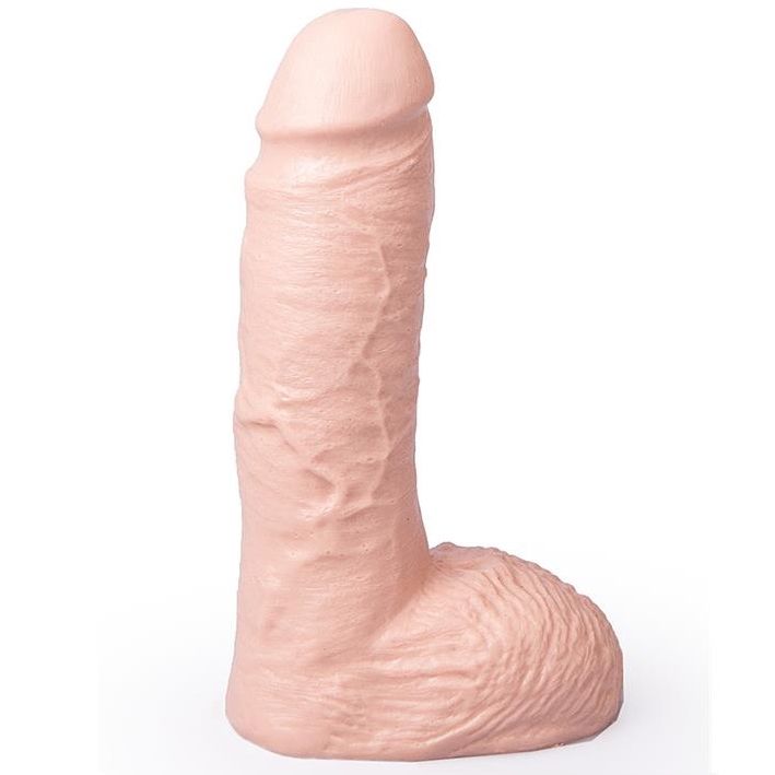 Découvrez le Gode Réaliste Cesar 19 cm du Système Hung – Couleur Naturelle