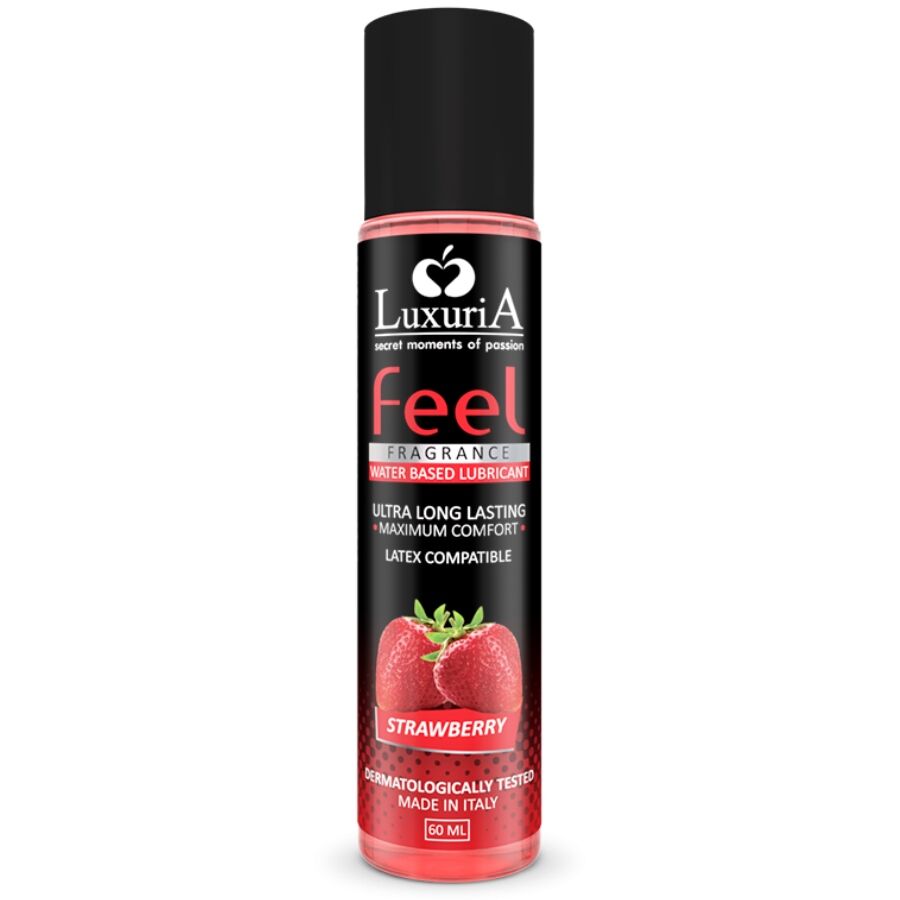 Découvrez Luxuria Feel Fragrance Strawberry – Le Lubrifiant Intime à Base d’Eau Parfait