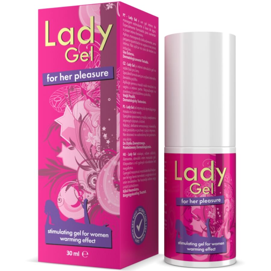 Augmentez votre plaisir avec Lady Gel pour le plaisir Ella 30 ml