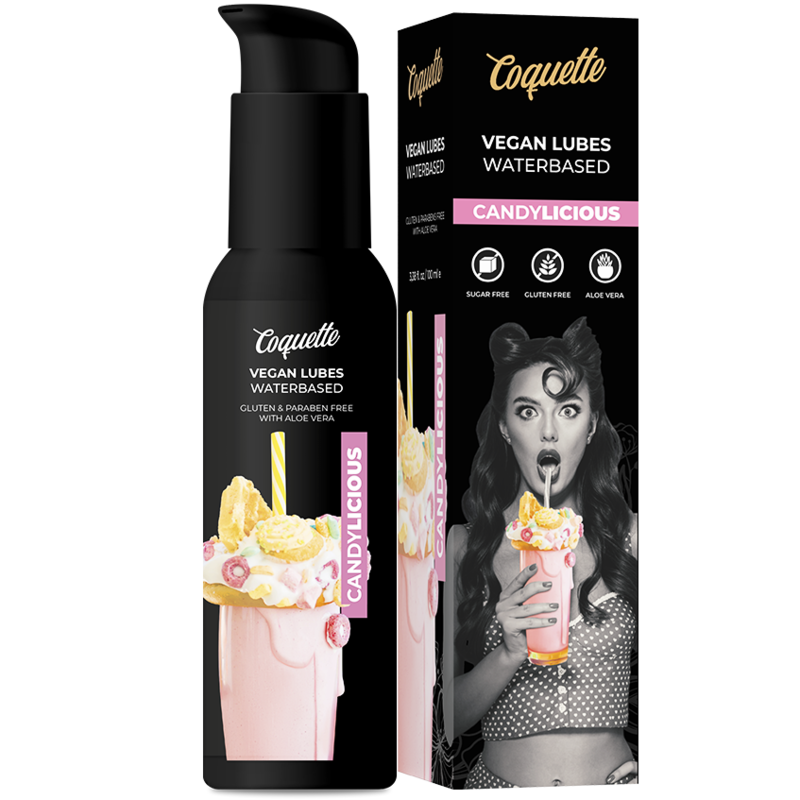 Les Délices Coquins de Coquette Chic Desire: L’Expérience Premium du Lubrifiant Végan Candyliscious 100ML